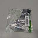 Sport Loop Nylon Watch Bands Compatible with Fitbit Charge 6/5, Adjustable Breathable Replacement Soft Nylon Loop Wristband for Women/Men (Dark Black+Black Rainbow+Hyper Grape Purple)