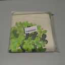 RABUSOFA St Patricks Day Outdoor Waterproof Throw Pillow Cover,16x16 Inch Charm Clover Buffalo Plaid Shamrock Heart Stripes Cushion Case Decoration for Couch (Green)