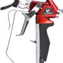 Airless Paint Spray Gun with 517 Tip High Pressure 4000 PSI Red Series Airless Sprayer Gun (2 Finger)