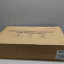 Outdoor Heated Cat House in Winter,Extremely Insulated & Weatherproof,Feral Cat Shelter with Waterproof Eaves & Escape Door for Outside Stray Barn Cat(Dark Grey,25.6"x16.5"x13.4")