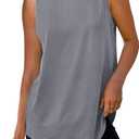 Womens Workout Tank Tops Lightweight Sleeveless Shirts for Women Loose Fit Tops for Athletic Running Tennis Yoga (S)