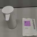 simplehuman 9 oz. Touch-Free Automatic Rechargeable Sensor Pump, White Stainless Steel, New