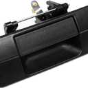 Gledewen Tailgate Handle Liftgate Latch Handle with Keyhole | for 2007-2013 Toyota Tundra | Replaces# 69090-0C040, 690900C040, 81213 (Black)
