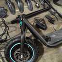 URBANMAX Electric Scooter with Seat, 550W Motor, 18.6MPH Top Speed, 20 Miles Range, Adults Electric Scooter with Large Storage Basket for Pets Dogs and ItemsC1S-V1