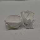 Wedding Flower Girl Basket with Cute Pearl Handle Bowknot Satin Flower Baskets for Wedding Ceremony - Ivory