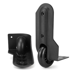 Zoofen Luggage Replacement Wheels 2 pcs Luggage Rear Wheels Suitcase Repair Kit Black(ZD-047)