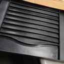 Builders Edge TV817004 15x39 BLK Louv Shutter