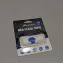 Flash Drive USB 128 GB Thumb Drive USB 3.2 Gen 1 Memory Stick Zip Drive Backup Jump Drive Single USB Drive for PC Laptop (White, 128, GB)