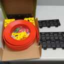 20ft Build Anywhere Portable Race Track with Suction Cups - Flexible Roll-Up Design Fits 1/64 Scale Cars, Portable Toy Gift for Kids 4+ Year Old