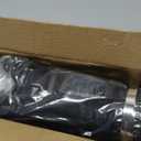 VIVOSUN Dryer Vent Hose, 4 inch Aluminum Foil Ducting, 16FT Long Heavy-Duty Dryer Hose Vent Kit for HVAC Ventilation, Exhaust, Duct Fan Systems, Black Flexible Air Duct w/ 2 Clamps