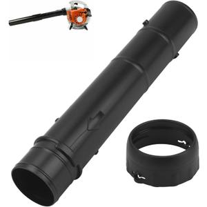 4241-760-8200 Leaf Blower Nozzle Tube with Lock Coupling Compatible with Stihl BG56 BG66 BG86 SH56 SH86-4241 760 8200 Attaches to Motor Housing