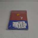 Ling's Moment 6-Pack 10ft Burnt 0range Sheer Chiffon-Like Table Runner with Silver Sparkle for Wedding Rustic Boho Shower Party Thanksgiving Day Fall Table Decor Terracotta(Burnt Ochre, Set of 6)