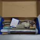 3rd Gen 2.1 LB Professional Jerky Gun Kits, Sausage Stuffer, Stainless Steel Jerky Maker, Jerky Shooter, Beef Jerky Making Gun with 5 Nozzles, 1 meat pusher and 5 Cleaning Brushes