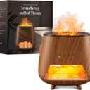 Upgrade Scent Diffuser with Pink Salt Rock, Timer Settings & Auto Off Function - 200ml