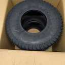 GICOOL (2 Pack) 15x6.00-6 Lawn Mower Tubeless Tire, 15x6-6 Garden Tractor Lawnmower Tire, 4 Ply, Turf S Pattern