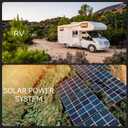 PowMr 3500W Solar Inverter, Pure Sine Wave Inverter 12VDC to 110V AC Converter for Home, RV, Truck, Off-Grid Power Inverter with Dual AC, LCD, USB, Battery Cables for 12V Lead-Acid & Lithium Battery