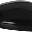 Car Door Mirror Cover Cap Shell For Peugeot For 208 12-19(1x Glossy Black Right)