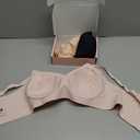 habibee Bra for Women No Underwire Comfort Seamless Bras Push Up Wireless Bras Full Coverage Bralettes, Bra Extender (Large, Black+nude+pink)