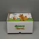 iPlay, iLearn Bouncy Pals Hopping Horse, Toddler Girl Boy Inflatable Bouncing Animal Hopper Toy, Outdoor Indoor Plush Ride on Bouncer, Baby Birthday Gift 18 Month 2 3 4 Year Old Kid - Horse