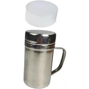 2Pcs Spice Bottles with Handle Portable Seasoning Dispensers for Salt Pepper Sugar and Space Saving Condiment Containers for Home and Bbq Use