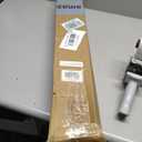 LazBlinds No Drill Cordless Bamboo Roman Shades, 28" W √ó 64" H, Whitewash T