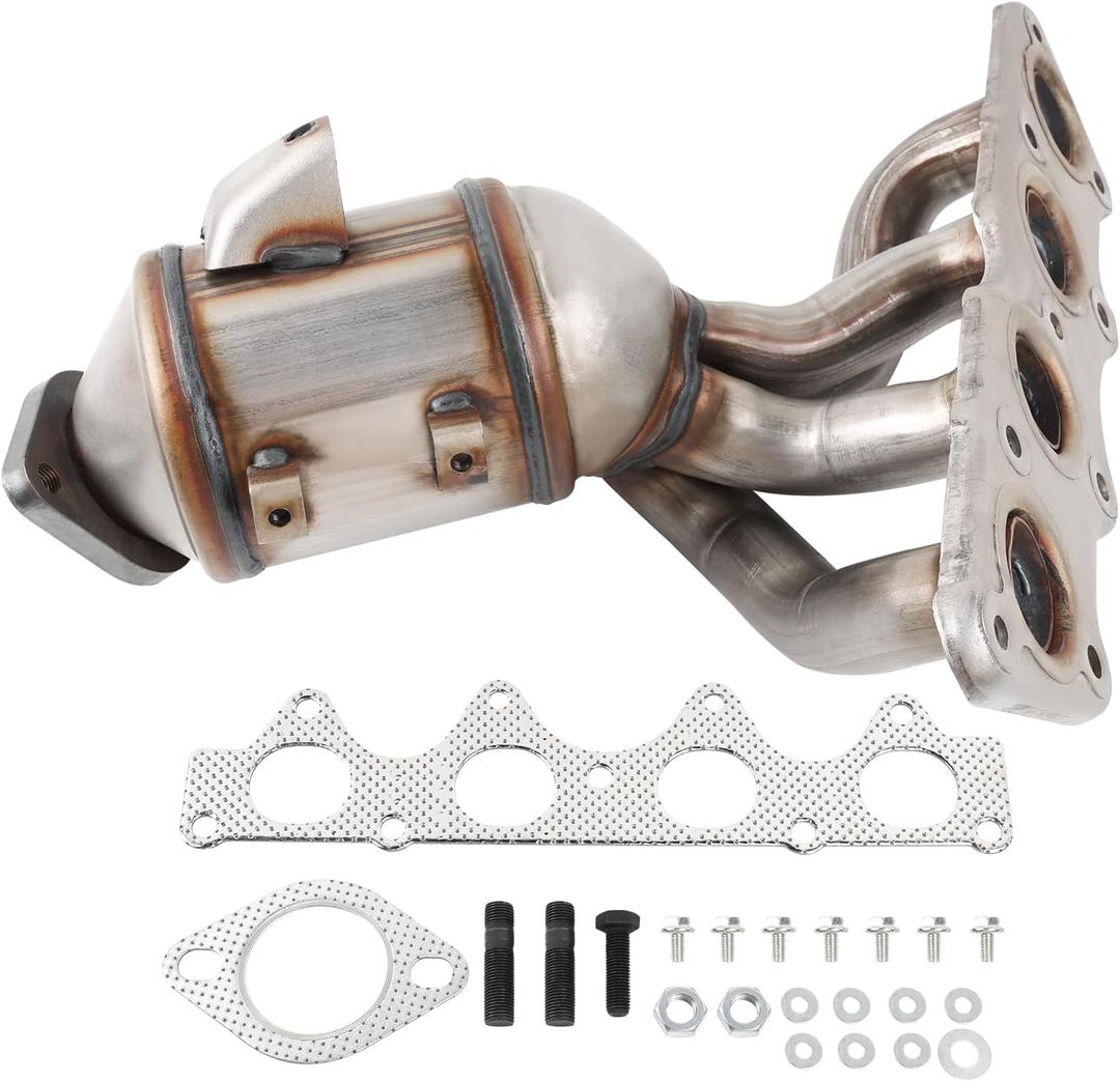  Converter Kit Compatible with Rio 2012-2019 1.6L & Soul 2012-2019 1.6L & Accent 2012-2019 & Attitude 2013-2014 1.6L L4 engineReplace OE 674-891 285002BSNA 285102BEF1