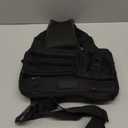 Fitdom Tactical Inspired Sports Utility Chest Pack. Chest Bag For Men With Built-In Phone Holder. This EDC Rig Pouch Vest is Perfect For Workouts, Cycling & Hiking