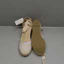 mysoft Women's Espadrille Platform Wedge Sandals Closed Toe Ankle Strap Lace up Summer Shoes Size 8