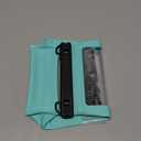 Large Waterproof Phone Pouch [with Sealing Strip], Cell Phone Dry Bag for iPhone Galaxy All Phones, Floating Water Proof Bag for Beach Water Park Green (Large (Up to 8.5"))