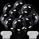 100 Pcs Clear Balloons 24 Inch Bubble Bobo Balloons Stuffing Transparent Round Party decor for Christmas Wedding DIY Birthday Party Indoor Outdoor Decorations