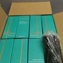 YOUKE OLA 16 Pack Stainless Steel Skinny Tumblers Straight Double Wall Insulated Tumbler Bulk with Lid and Straw for, DIY Gift, 20oz Black