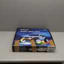 Nilight 4PCS 17.5inch LED Wheel Ring Lights RGB with APP and Remote Control Neon Lights Million Colors w/Turn Signal and Braking Function for Car Van SUV Truck