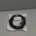 Cat 8 Ethernet Cable 65 ft,1.5ft 6ft 10ft 20ft 25ft 30ft 75ft 100ft 150ft 200ft Heavy Duty High Speed Network Internet Cable,26AWG 40Gbps 2000Mhz,S/FTP Indoor&Outdoor Shielded LAN Cable (Black)