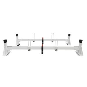 FomanXtre Ladder Roof Rack for RAM ProMaster City 2015-On, Heavy Duty Steel Van Ladder Rack, 500 lbs Load Capacity (2 Crossbars)