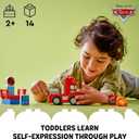 LEGO Disney Pixar Mack at The Race Cars Toys - Pixar Cars Birthday Gift for Toddlers, Preschool, Boys & Girls, Ages 2+ - Educational Building Toys Set - 10417