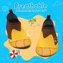 WateLves Kids Water Shoes Toddler Girls Boys Barefoot Non-Slip Quick Dry Aqua Socks for Beach Swim Walking (2.5-3 Little Kid, Puppy Footprint)