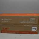 SANSUI 34-Inch Curved Gaming Monitor UWQHD 3440 x 1440 Up to 165Hz Curved 1500R - PIP/PBP, 1ms(MPRT), HDR, 300nits, sRGB 125%, DCI-P3 95%,FreeSync,HDMIx2,DP1.4 x2 (DP Cable Included)