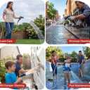 Lefree 100ft Metal Garden Hose - Heavy Duty 304 Stainless Steel Flexible Water Hose, No Kinks & Leak-Proof with Upgraded Handle, 10-Function Spray Nozzle & 4 Spare Gaskets for Yard, RV, Pet Bath