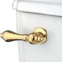 Kingston Brass KTAL32 Restoration Front Mount Toilet Tank Lever, Left/Right Installation in Polished Brass