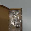 SQXBK 10PCS E10 Olive-Shaped Bulb 3W 34V 9x45MM/0.35x1.77Inch European Special Screw Base Clear Bulb