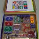Snap Circuits Jr. SC-100 Electronics Exploration Kit, Over 100 Projects, Full Color Project Manual, 28 Parts, STEM Educational Toy for Kids 8 +