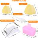 Musubi Press Mold, Upoomart Spam Musubi Mold kit, 2 Onigiri Mold Kit, 2 Triangle Rice Ball Molds, 2 Rice Paddles and Luncheon Meat Slicer, Create Authentic Hawaiian Musubi at Home Non-Stick