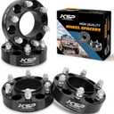 KSP 4PCS 6x139.7 Wheel Spacers for 2023+ Tundra 2024+ Tacoma, 1.5" 6x5.5 Wheel Adapter with 14x1.5 Lug Studs 95.2mm Hub Bore, Compatible with Toyota-Lexus 6 Lug (Dark)