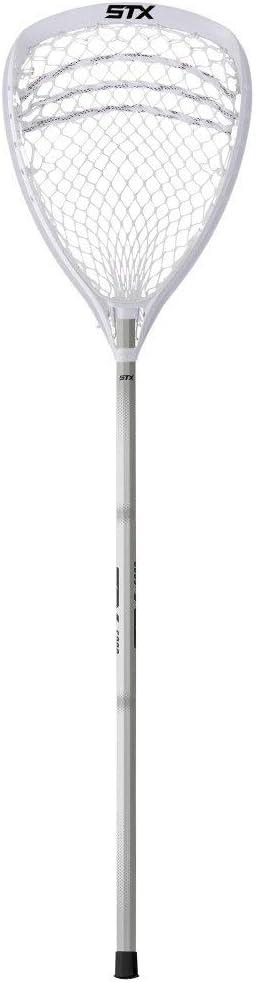 STX Lacrosse Shield 100 Goalie Complete Stick White/White/Platinum
