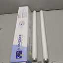 Konideke F20T12/WW 20 Watt Soft Warm White, T12 Fluorescent Tube Light Bulb 20W 24 Inch, 2Ft F20T12/DSW/RP Replacement for F20T12 F20T12KB/ECO/RVL F20T12KB/ECO F20T12/SPX30 1250Lm G13 4 Count