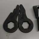 Dynofit 1-3 Inch Leveling Lift Kit, Torsion Bars Key with Shock Extender Brackets for 2001-2010 Silverado Sierra 1500HD 2500 2500HD 3500 3500HD 2WD 4WD 8 Lug, Forged Front Suspension Level Kit, 4Piece