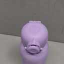 Portable Bottle Warmer for Travel - 12oz Portable Milk Warmer with Dual Heating Modes for Breast Milk & Water Fast Heating Smart Temperature Control for Outdoor Activities and Nighttime Feeding (Purple)