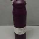 Stanley IceFlow Fast Flow Water Bottle | Angled Spout Lid | Lightweight & Leakproof for Travel & Sports | Insulated Stainless Steel | BPA-Free (36 Ounces, Plum)