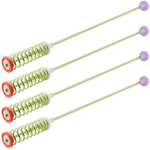 WA45H7200AW/A2 WA45H7000AW/A2 WA45N3050AW/A4 WA50T5300AC/US Washer Suspension Rods(4 Pcs) for Samsung WA50R5200AW/US WA50R5400AV/US WA50R5400AW/US,Replace DC97-16350U DC97-16350T DC97-16350S