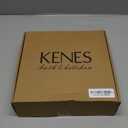 KENES Single Handle Bathroom Sink Faucet, Brushed Nickel Vanity Faucet for Bathroom Sink, with Pop Up Drain Stopper & Water Supply Lines LJ-9031 (Short)